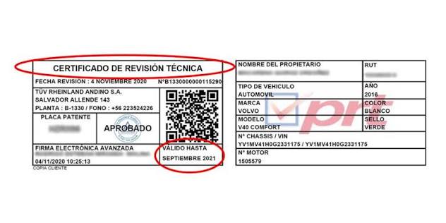 Imagen de apoyo: La revisión técnica del vehículo: