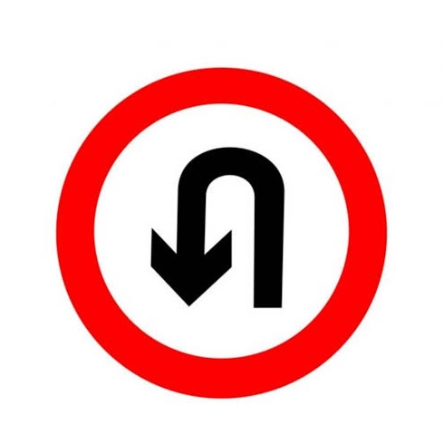 Imagen de apoyo: ¿Dónde es posible realizar la maniobra viraje en “U”?